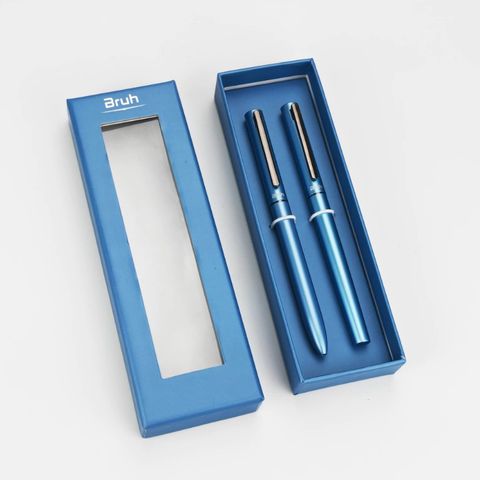 Lapicera/Boligrafo Bruh Leipzig Juego x2 (C/Caja) Blue (EFI512)