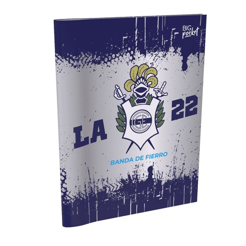 Cuaderno Escolar 16x21 Tapa Flex. Raya. PPR Gimnasia - Banda de fierro