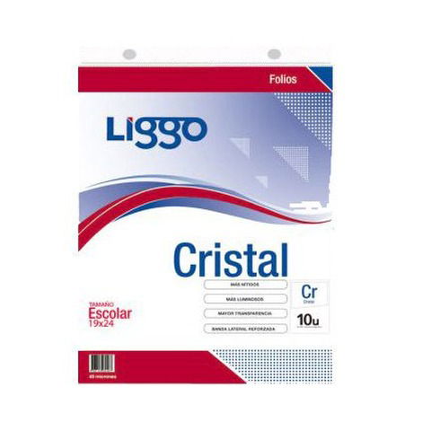 Folio Escolar Nº3 Cristal Blister x10