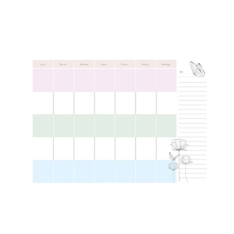 Planner Organizador CF Italian Design Mensual 