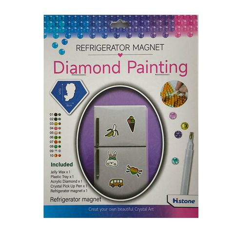 Stickers Magnético Diamond Painting ASB 10x8cm x5U 