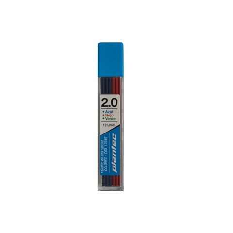 Tubo de Minas 2mm x12  Plantec Color 2B