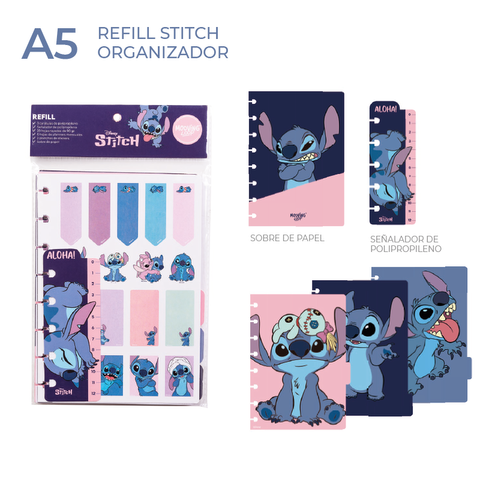 PREVENTA Repuesto Cuaderno Mooving Loop a Discos A5 