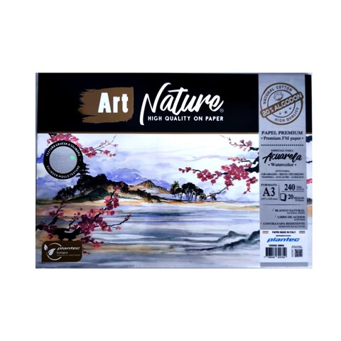 Block Art Nature Premium (240gr) 20% Algodón A3 (20h) (88804)
