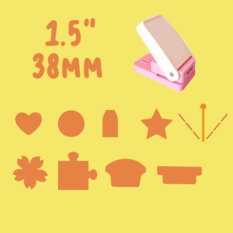  Sacabocado Formas - Perforadora (3.8cm) 1.5