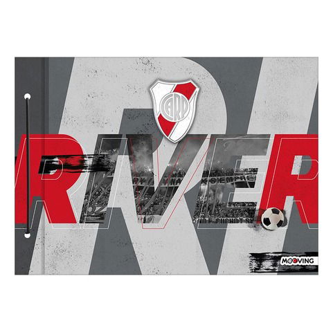 Carpeta N°5 Mooving River Plate Gris