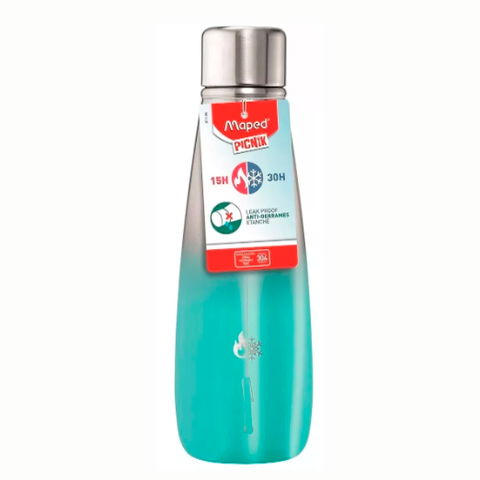 Botella Maped Concept 500 ml Adultos Acero Isométrica Turquesa (871107)