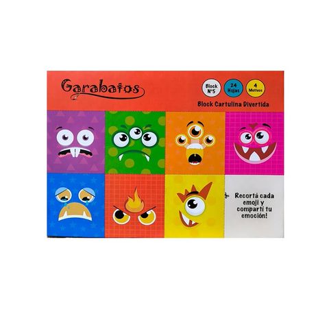 Block de dibujo Nº5 Divertida Garabatos 24Hojas