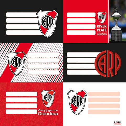 Etiquetas Mooving River Plate 