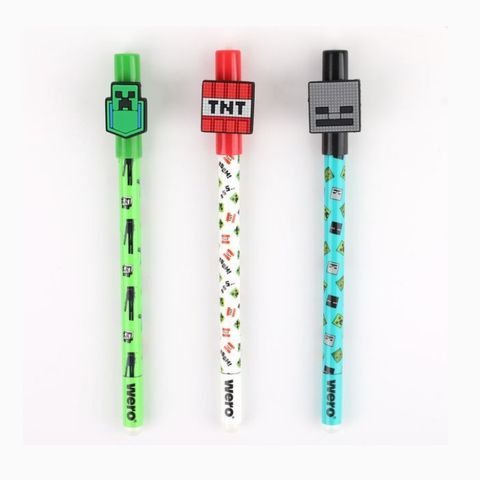 Lapicera Wero Roller Borrable (WE4235) Minecraft