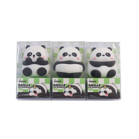 Goma de Borrar Wero 3D Panda (we4020)