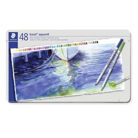 Lapiz Acuarelable Staedtler Karat x48 (125-M48)