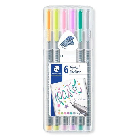 Microfibra Staedtler 334 x6 Pastel (MST334CS1)