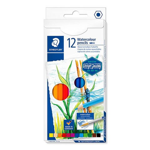 Lápiz Staedtler Acuarelable Design Journey Caja Carton x12 (14610C C12)