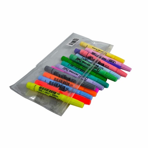 Promo Resaltador Trabi Texting Finito x16 Unidades + Sobre Zip
