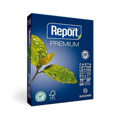 Resma Carta Report 75grs (500H)