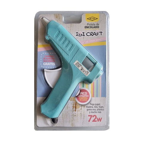 Pistola Encoladora Motex-Ibi Craft 72W Pastel Verde Pastel