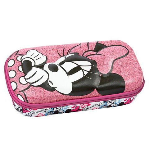 Cartuchera Mooving Tela Box Minnie Mouse 