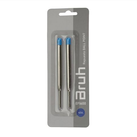 Tanque Bruh Boligrafo Metal T/Parker x2 Azul (EFI600)