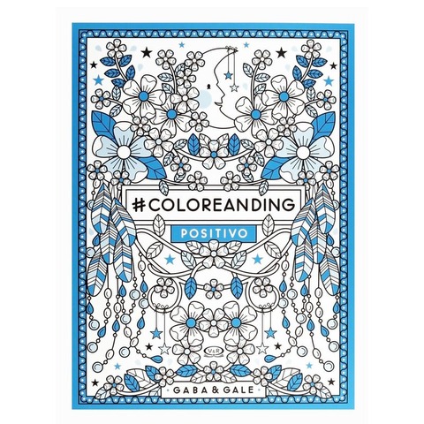 Libro para colorear #Coloreanding - Positivo