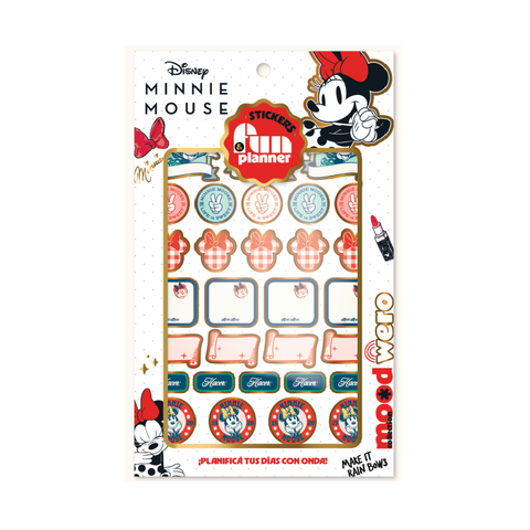 Stickers Wero Fun Planner (Señaladores y más) Minnie (4183)