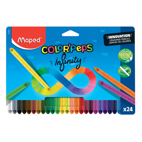 Lápiz Maped Colorpeps x24 Largos 