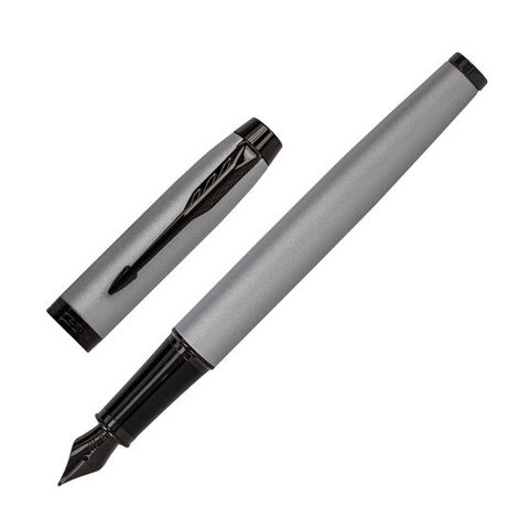 Lapicera Parker IM Achromatic Pluma Gris (2127619)