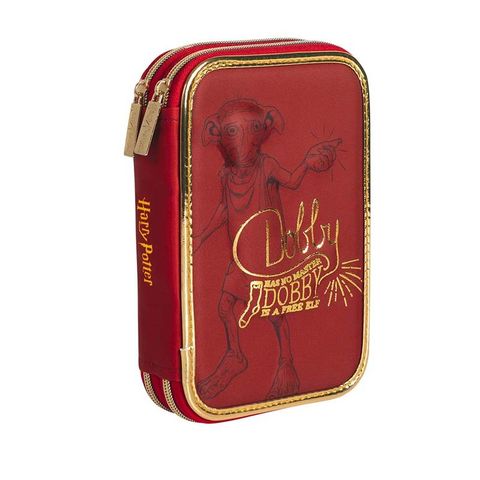 Cartuchera 2 Pisos Tela Mooving Harry Potter 