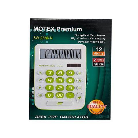 Calculadora Motex Premium SW-2368 - 12 Digitos