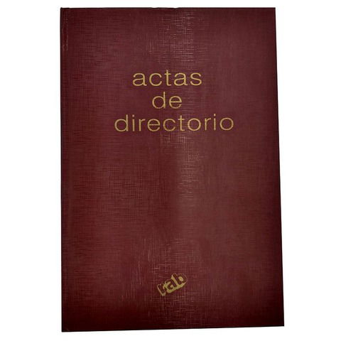 Libro Rab Acta de directorio TD-200 Páginas (2312)