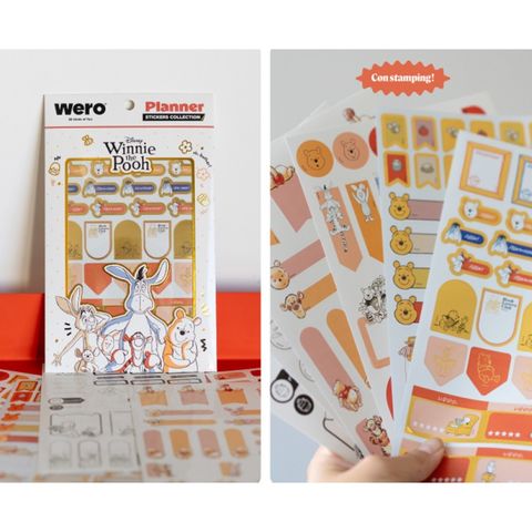 Stickers Wero Fun Planner (Señaladores y más) Winnie the Pooh (4413)
