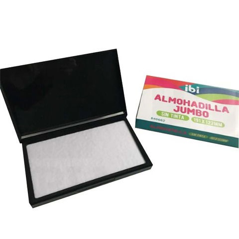 Almohadilla para Sellos Ibi Jumbo. Sin Tinta - 840662