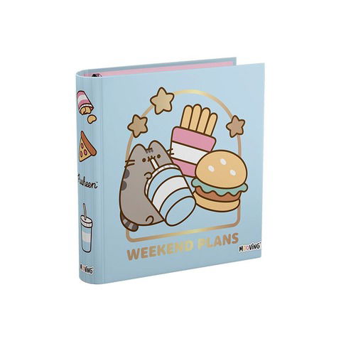 Carpeta N°3 3x40 Mooving Pusheen 