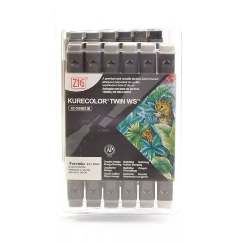 Kurecolor Marcadores Set x12 