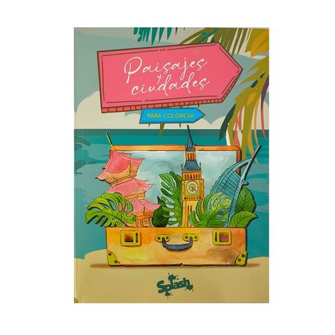 Libro para Colorear para Adultos Splash 
