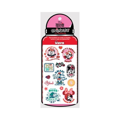 Stickers Wero UV Resistente al Agua P/Botellas-Etc x2 Planchas 