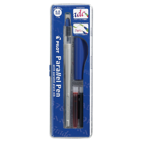 Pluma Pilot Parallel Pen 6.0mm (FP3-60N-SS)