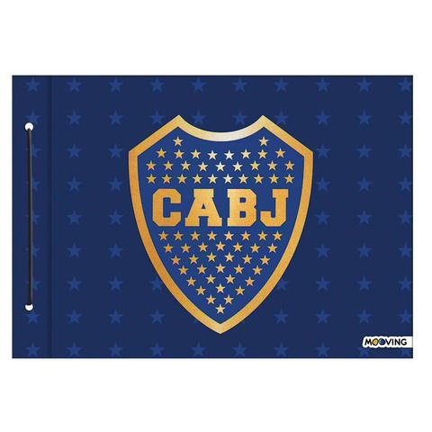 Carpeta N°5 Mooving Boca Jrs. Escudo Grande