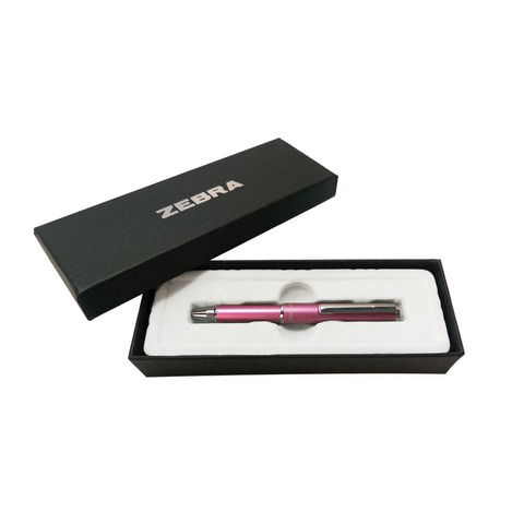  Lapicera Zebra Boligrafo Mini Elegante Extensible Rosa