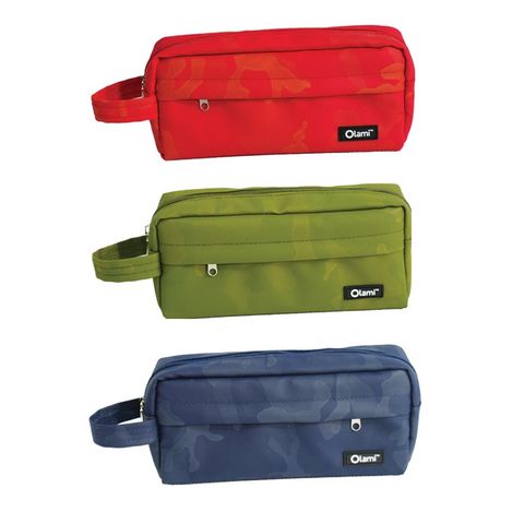 Cartuchera Canopla Olami (CAO206) Simil Goma 20x9x5.5cm