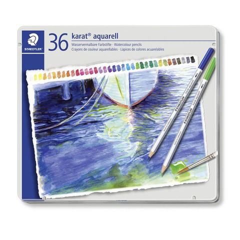 Lapiz Acuarelable Staedtler Karat x36 (125-M36)