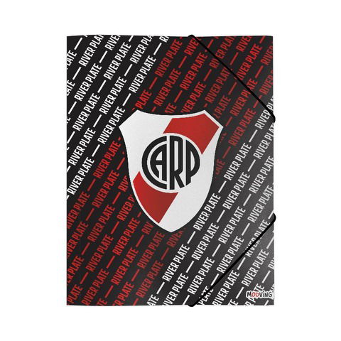 Carpeta Oficio con Elástico Mooving River Plate 