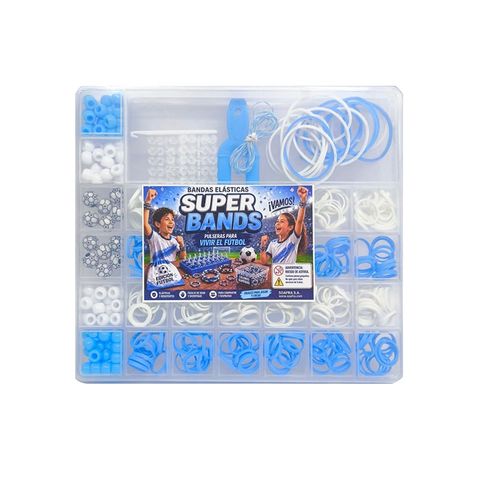 Kit para armar pulseras con bandas Soafra 