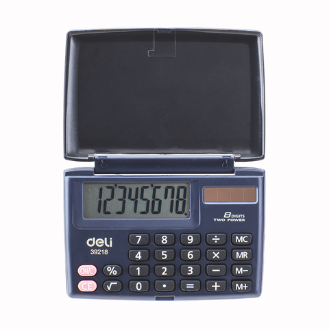 Calculadora Deli Easy E39218 Pocket Con Tapa (8 Digitos) Horizontal