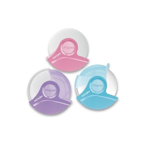 Goma de Borrar Lápiz Maped Zenoa con Estuche (123211)