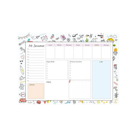 Planner Organizador CF Italian Design Semanal 