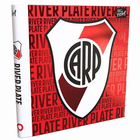 Carpeta Nº3 3x40 PPR River - 2023 - Fondo Rojo