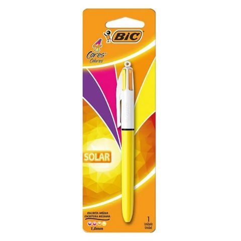 Lapicera Bic 4 en 1 Colores Solar (9309981)