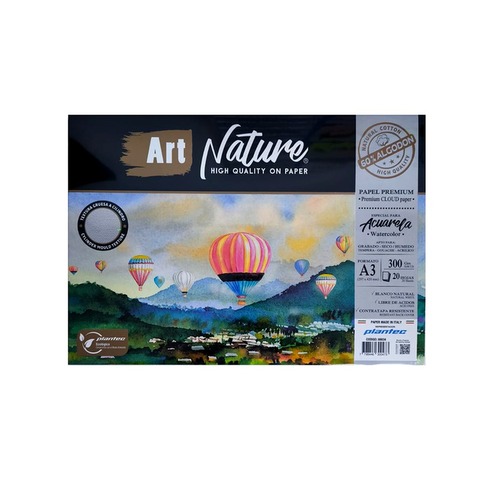 Block Art Nature Premium (300gr) 60% Algodón A3 (20h) (88834)