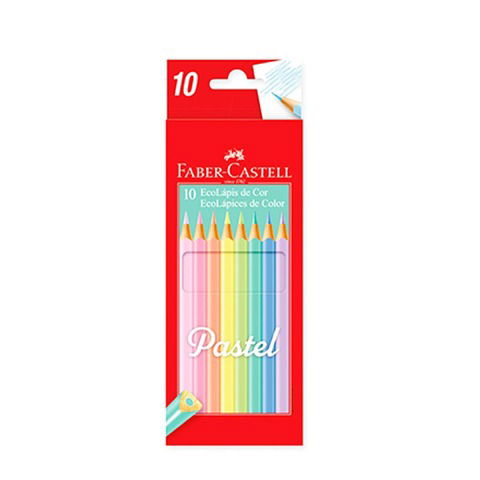 Lápiz Faber Castell Ecolápiz Pastel x10